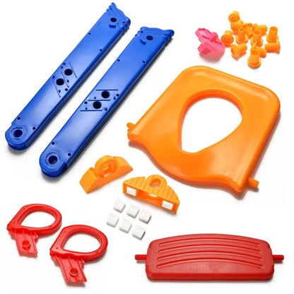 Children Toilet Ladder - A Foldable, Colorful Potty Training Seat (For 2 - 7 Years Old)