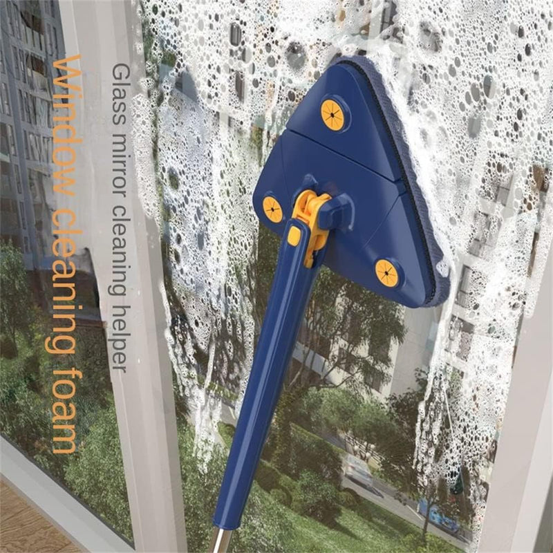 360 Rotating Adjustable Mop - Multipurpose Cleaning Rotatable Adjustable Cleaning Mop -Hands Free Water Washing Mop