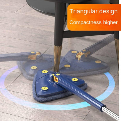 360 Rotating Adjustable Mop - Multipurpose Cleaning Rotatable Adjustable Cleaning Mop -Hands Free Water Washing Mop