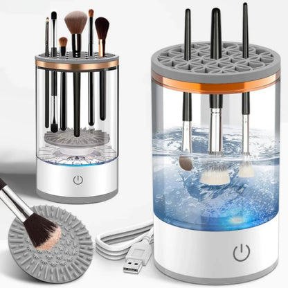 Automatic Multi Brush Cleaner - Portable Electric Cosmetic Makeup Brush