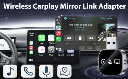 Wireless CarPlay Adapter 3-in-1 - IOS and Android