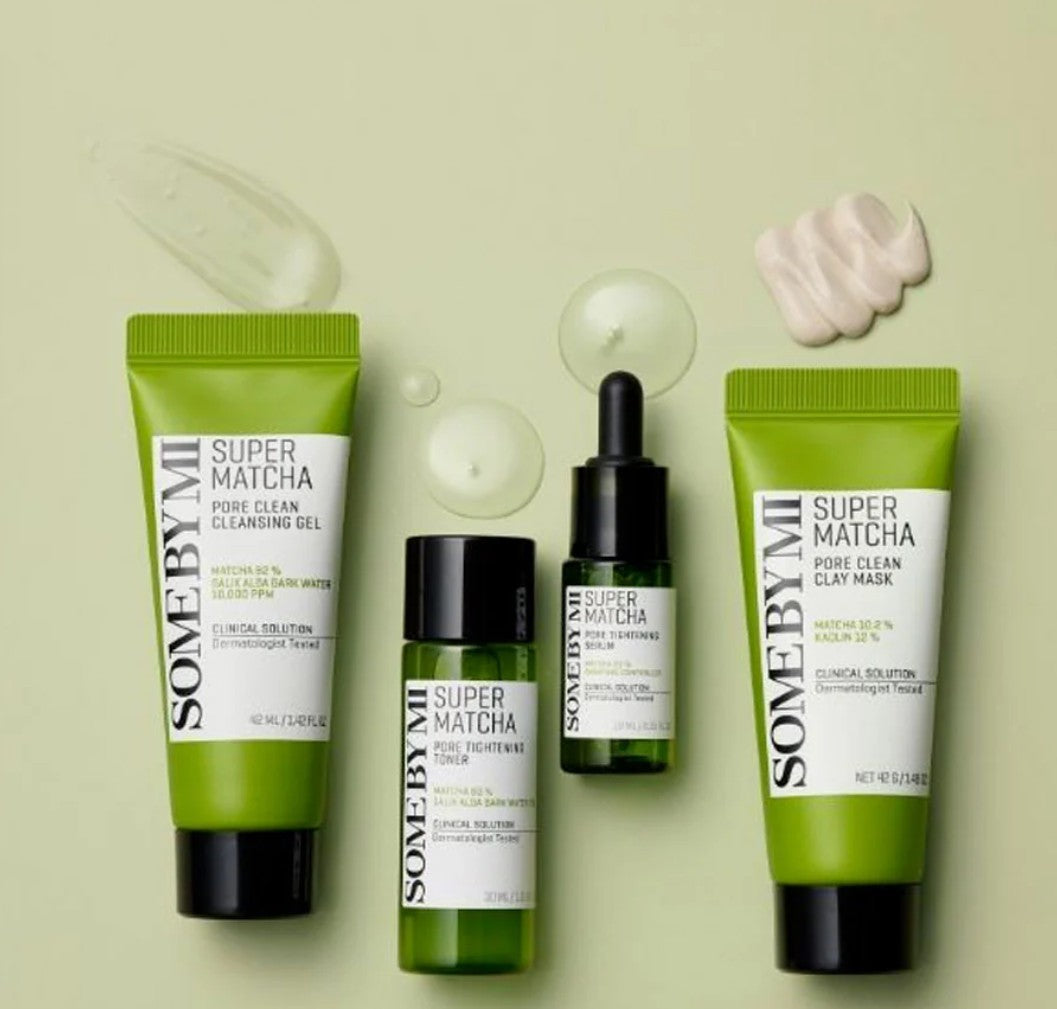 SOMEBYMI SUPER MATCHA PORE CARE STARTER KIT