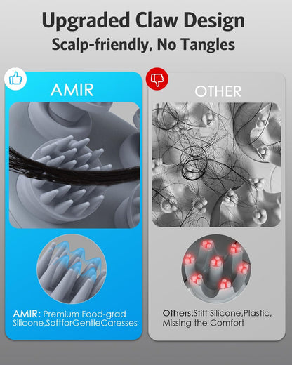 Smart Scalp Massager - Shoulder Neck Deep Tissue Head Scalp Massager - Model: OSK-701.