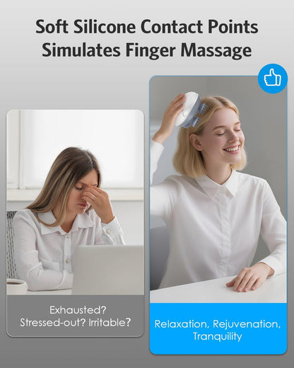 Smart Scalp Massager - Shoulder Neck Deep Tissue Head Scalp Massager - Model: OSK-701.