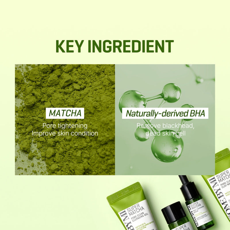 SOMEBYMI SUPER MATCHA PORE CARE STARTER KIT